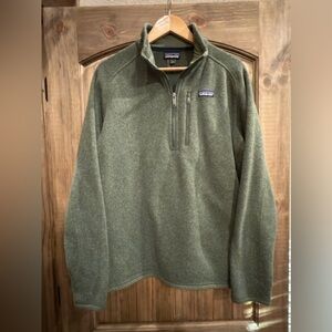 Patagonia Men’s Better Sweater 1/4 zip Fleece EUC